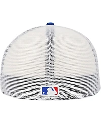 New Era Men's Royal Chicago Cubs Team Color 59FIFTY Trucker Fitted Hat