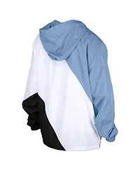 New Era Men's Light Blue San Antonio Spurs 2024/25 City Edition Full-Zip Windbreaker Jacket