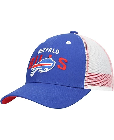 Outerstuff Preschool Royal Buffalo Bills Core Lockup Trucker Adjustable hat