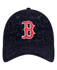 New Era Women's Navy Boston Red Sox Flair 9TWENTY Adjustable Hat