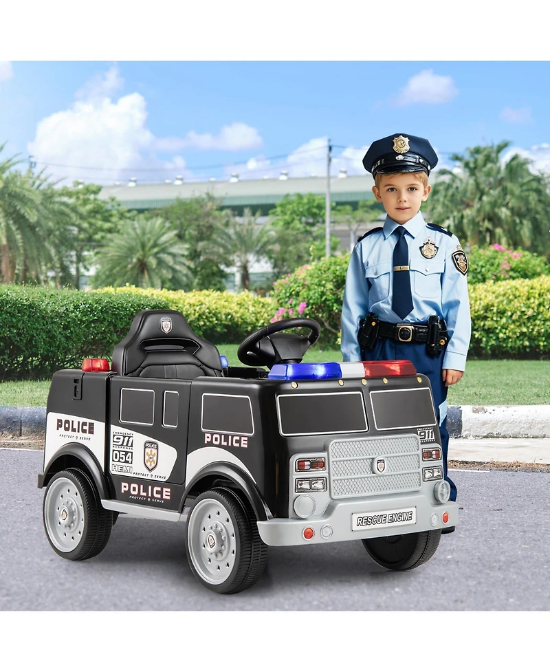 12V Battery Powered Electric Vehicle with 3 Speeds and Megaphone