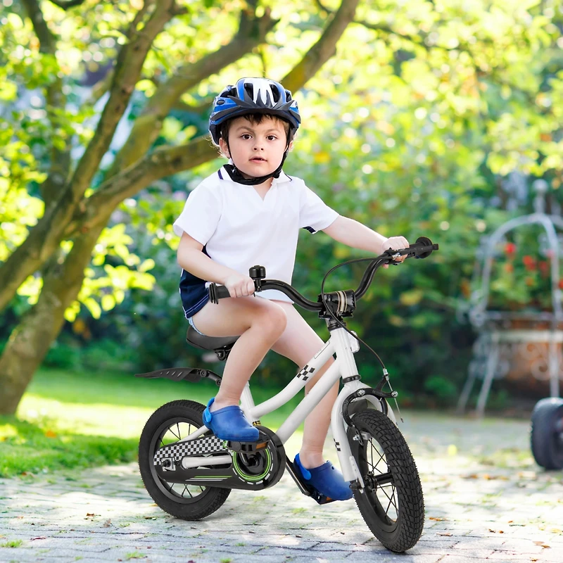 Kids Bike Children Bicycle with Training Wheels for 3-4 Years Old