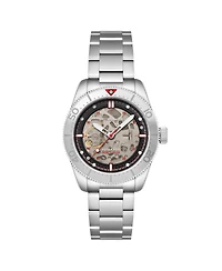 Spinnaker Men's Croft 42 Skeleton Automatic Solid Stainless Steel Bracelet Watch