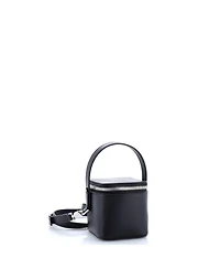 Pre-Owned Salvatore Ferragamo Micro Gancicni Top Handle Vanity Case Leather