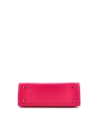 Pre-Owned Delvaux Gm Tempete Top Handle Bag Leather