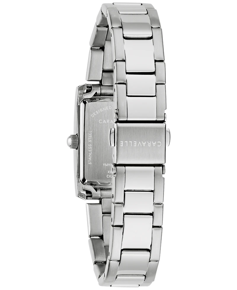 Caravelle Women's Classic Stainless Steel Bracelet Watch 21mm