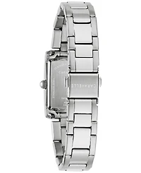Caravelle Women's Classic Stainless Steel Bracelet Watch 21mm