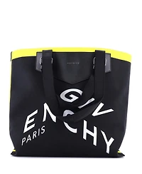 Pre-Owned Givenchy Large Antigona Logo Shopping Tote Printed Canvas
