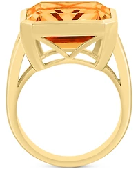 Effy Citrine Statement Ring (11 ct. t.w.) in 14k Gold over Silver (Available in Blue Topaz)