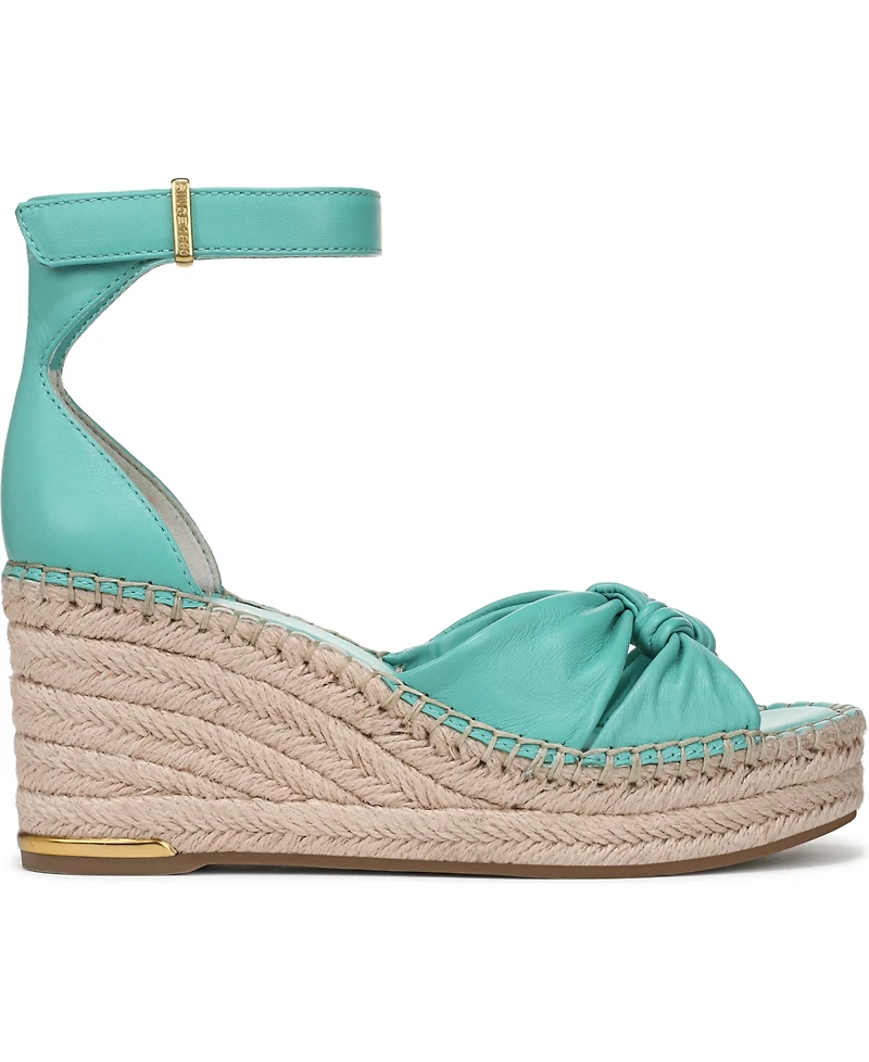 Franco Sarto Women's Clementine Open Toe Espadrille Wedge Sandals