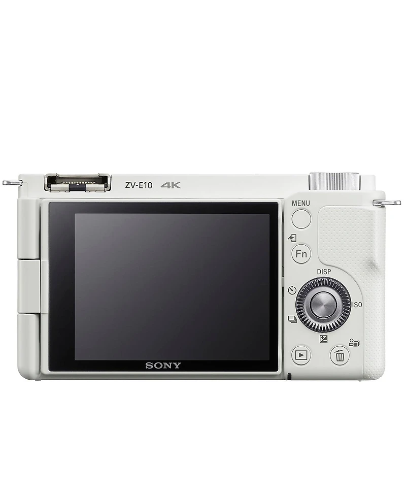 Sony Zv-E10 Mirrorless Camera, White