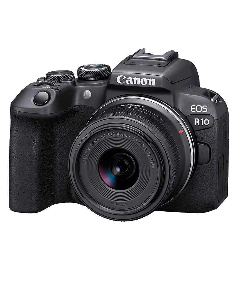 Canon Eos R10 Mirrorless Camera with 18-45mm Lens Content Creator Kit
