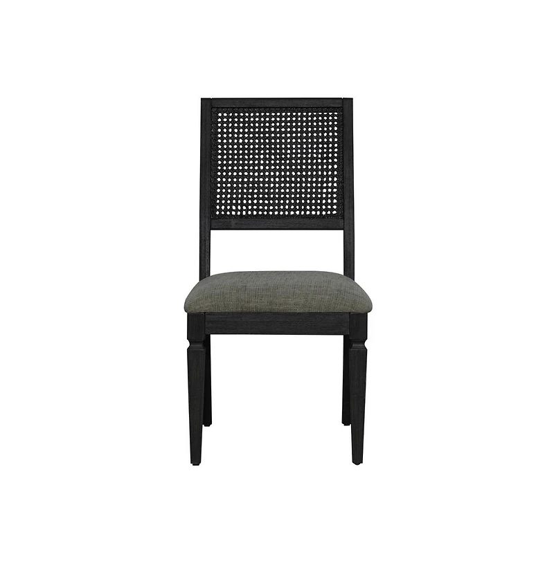 Liberty Furniture, Panel Back Side Chair (Rta), Blackstone Finish