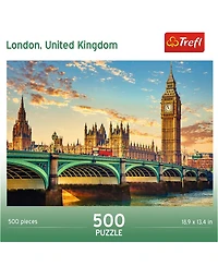 Trefl Red 500 Piece Jigsaw Puzzle - London United Kingdom