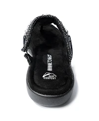 Minnetonka Women's Brecca Embellished Thong Sandals