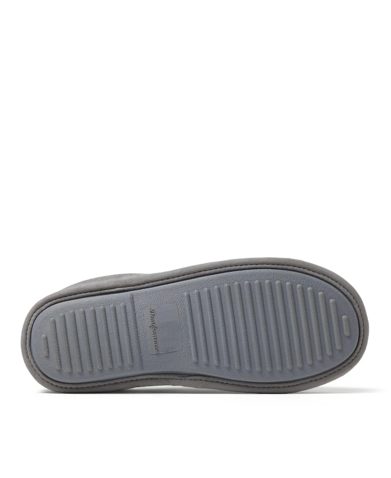 Dearfoams Men's Asher Marled Knit Clog House Slipper