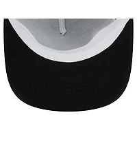 New Era Men's Black Pittsburgh Pirates 9FIFTY A-Frame Trucker Snapback Hat