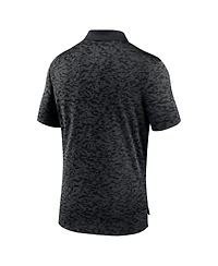 Nike Men's Black New York Jets Pique Fashion Performance Polo Shirt