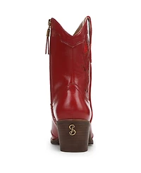 Sam and Libby Women's Flash Block Heel Western Booties