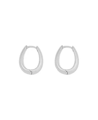 And Now This Graduated Huggie Hinged Hoop Earrings