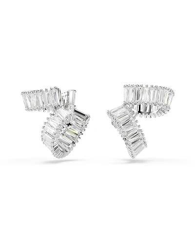 Swarovski Ariana Grande x Swarovski Crystal Baguette Cut Cuff Earrings