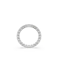 Swarovski Crystal Round Cut Vittore Band Ring