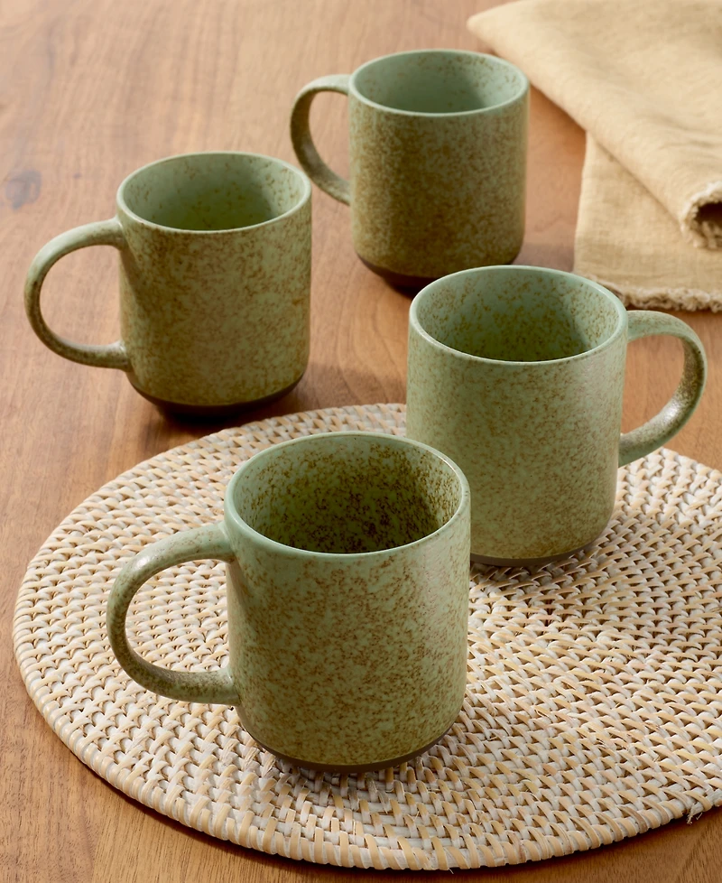 Oake Olive Mugs, Set Of 4, Exclusively at Macy's