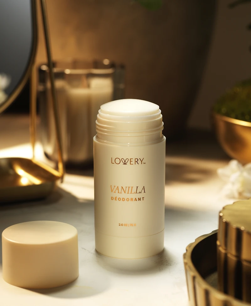 Lovery Vanilla Deodorant Stick, 2.6 oz.