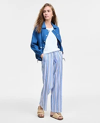 Liverpool Los Angeles Women's Cinched-Hem Raglan-Sleeve Jacket