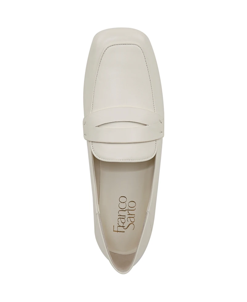 Franco Sarto Women's Zury Square Toe Penny Loafers