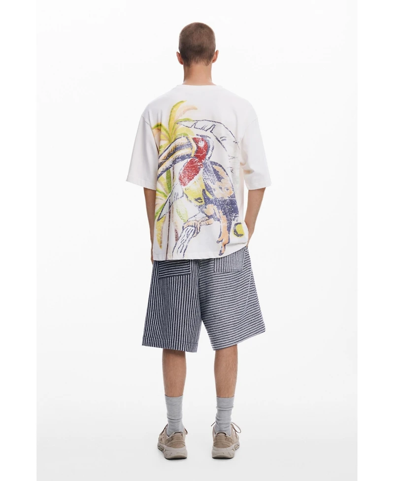 Desigual Men's Parrot T-shirt