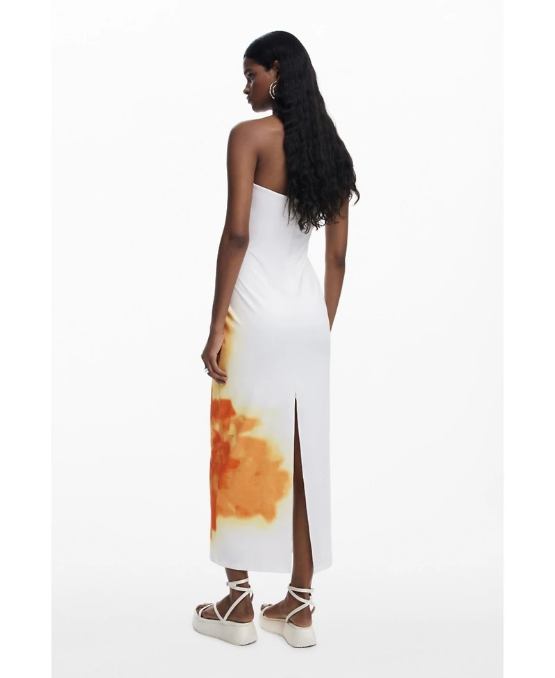 Desigual Women's Floral bandeau dress