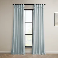 Half Price Drapes Heritage Plush Velvet Room Darkening Curtain