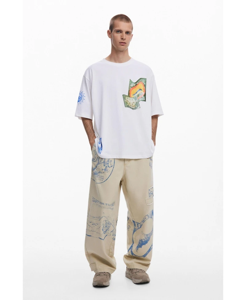 Desigual Men's Arty print T-shirt