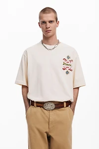Desigual Men's Ethnic short-sleeve T-shirt