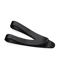 Bling Jewelry Dollar Sign Money Clip Card Holder Brushed Silver Stainless Steel