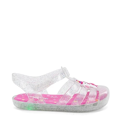 Western Chief Little Girls Wonder Everglitter Unicorn Lighted Sandal