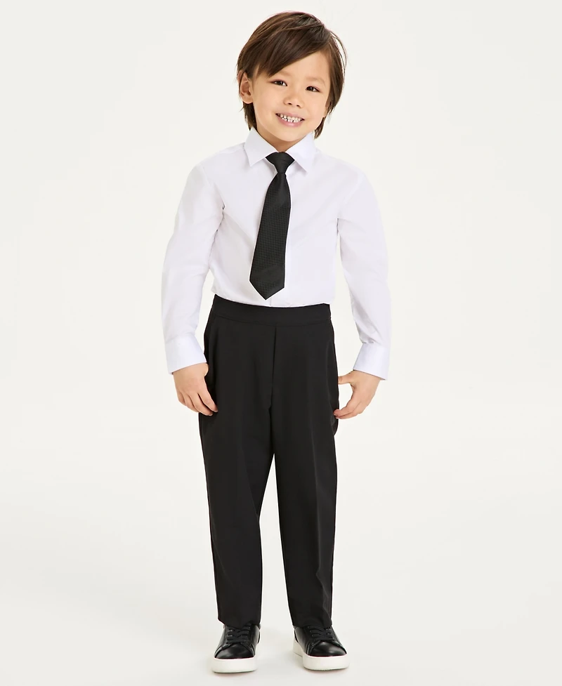 Kenneth Cole Reaction Little Boys Shirt, Pant, and Tie, 3 Piece Set