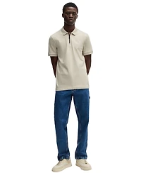 Boss by Hugo Boss Men's Stretch-Cotton Pique Slim-Fit Polo Shirt