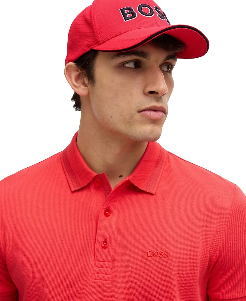 Boss by Hugo Boss Men's Knitted-Pique Six-Panel Cap