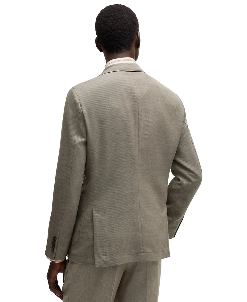 Boss by Hugo Boss Men's Wool-Blend Slim-Fit Blazer