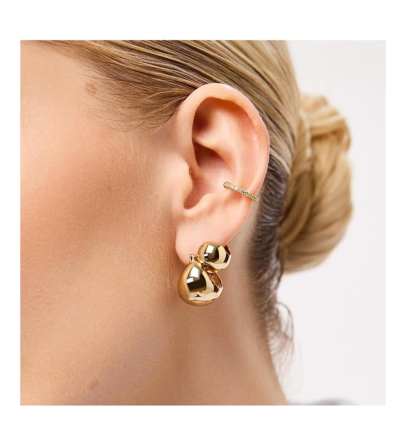 Ana Luisa Sphere Hoop Earrings - Mini Abby