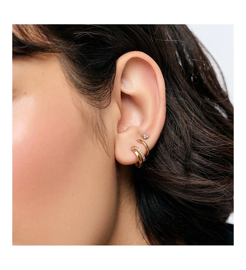 Ana Luisa Double Hoop Earrings - Toda Mini