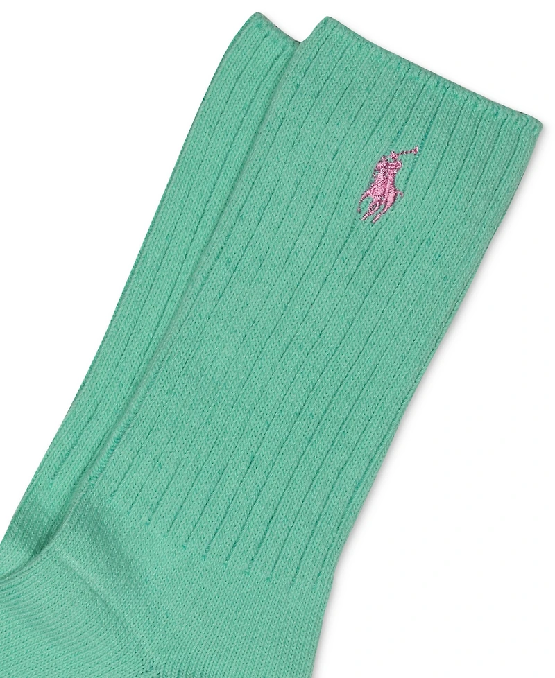 Polo Ralph Lauren Women's Classic Ribbed Crew Socks 79104