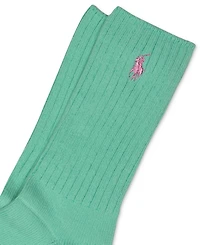 Polo Ralph Lauren Women's Classic Ribbed Crew Socks 79104