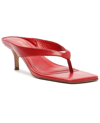 Arezzo Women's Gia Square Toe Dress Sandals