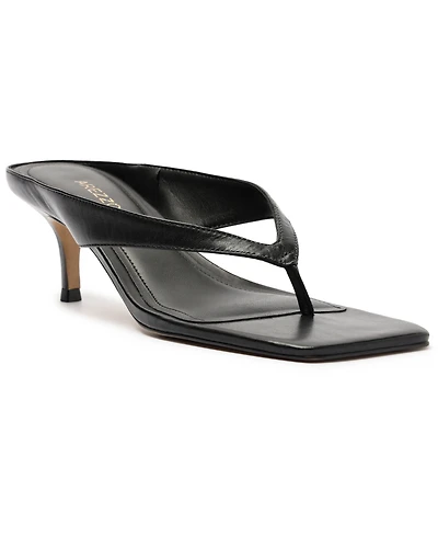 Arezzo Women's Gia Square Toe Dress Sandals