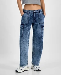 Madden Girl Juniors' Cargo Skater Jeans