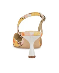 Nine West Women's Renela Kitten Heel Slingback Pumps