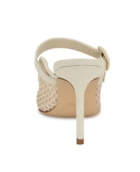 Nine West Women's Rondel Buckle Strap Slip-On Pumps